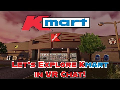 My First Live Stream! Let's Explore K-Mart & Some Dead Malls Live in VR Chat!