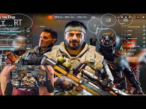 COD BLACK OPS 6 ON MOBILE GLOBAL LAUNCH ANDROID GAMEPLAY