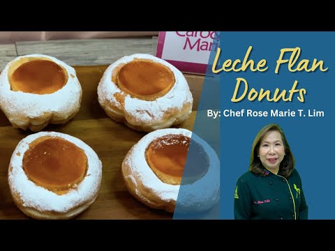 Leche Flan Donuts