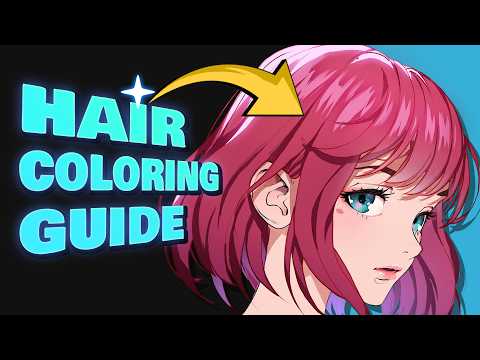 💈 ANIME HAIR COLORING GUIDE (beginner tutorial)