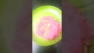 10 mins sweet pink kesari