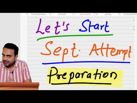 Must watch video if you are appearing in Ca Inter September 2024 exam| #caexamseptember