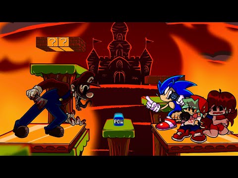 FNF Starman Slaughter But Boyfriend And Sonic Duet