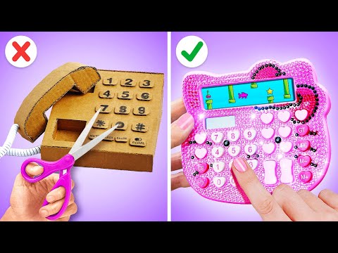 EPIC CARDBOARD CRAFTS! IS THAT A KITTEN PHONE? 💖 Easy DIY & Crafts by Imagine PlayWorld