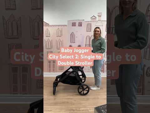 How to turn your City Select 2 from single to double stroller! 👶🏽👧🏽 #baby #babygear #stroller