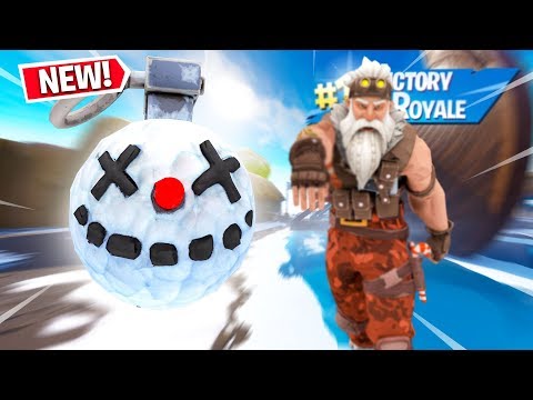 *NEW* CHILLER GRENADE IS SO OVERPOWERED!! - Fortnite Battle Royale!