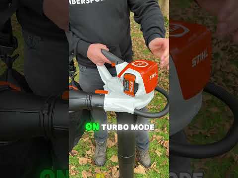 Got a LEAF Problem? Check out STIHLs NEW Professional Leaf Removal Machine! #stihl #shorts #autumn