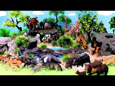 Safari Animal Figurines   Groups of Animals