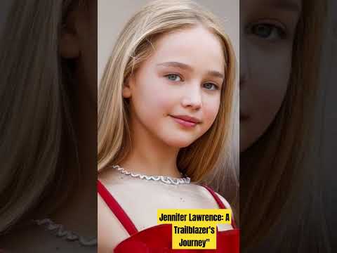 Jennifer Lawrence: A Trailblazer's Journey#viral#actress#youtube#celebrities#