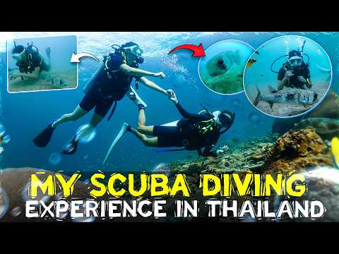 How to become a PADI SUCBA DIVER in ONE week! Thailand Vlog