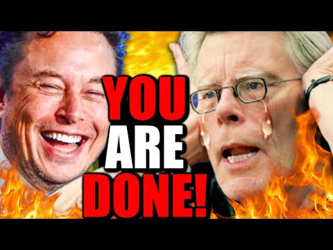 It's OVER For Stephen King After INSANE BREAKDOWN on Twitter! Elon Musk Gets The LAST LAUGH!