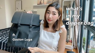 WHAT'S IN MY DIAPER BAG FT. GASTON LUGA SPLASH 2.0 | Diaper Bag Essentials 2023