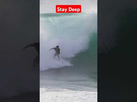 Stay Deep For The Tube Section #surfersofbali #balisurf #surfholiday