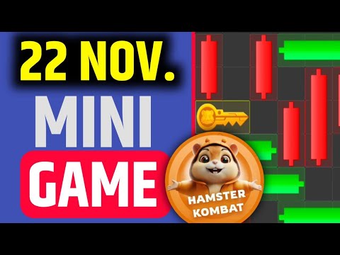 22 November Hamster Kombat Daily Mini Game Puzzle| lokesh #hamstercombat #minigame #minipuzzle