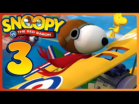 Snoopy vs the Red Baron Walkthrough Part 3 (PS2, PSP, PC)