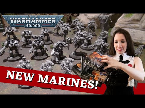 NEW Space Marines!! Assembly & Magnetization Options