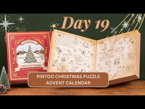 DAY 19 - Pintoo Christmas Puzzle Advent Calendar #adventcalendar2023 #puzzle #jigsawpuzzle