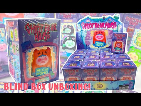 Opening 12 Blind Boxes FULL SET from Finding Unicorn | SHINWOO GHOST BEAR HOUSE SERIES! MMM