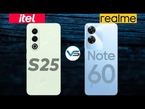 Itel S25 VS Realme Note 60 | Realme Note 60 VS Itel S25 | Itel S25 Series