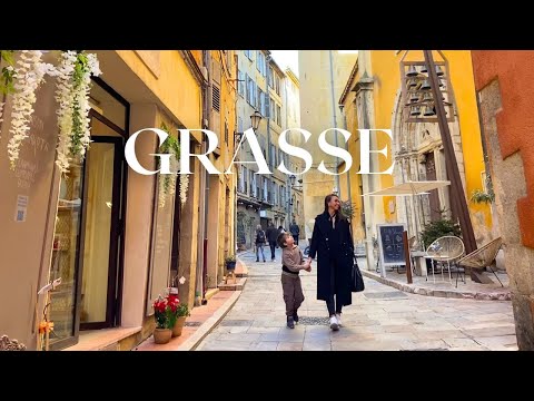 Walk in GRASSE, France Provence, What to visit around Nice and Cannes, French Riviera Travel Guide