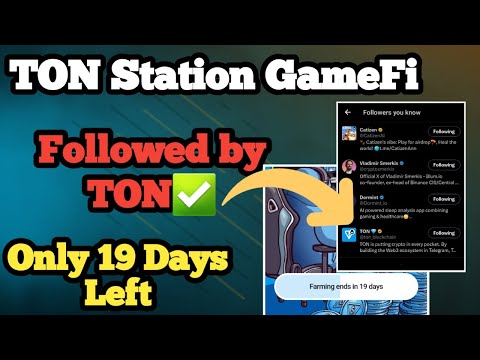 TON Station Telegram GameFi Airdrop | Ends In Only 19 Days| Don't Miss | Huge Project