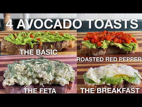 4 Avocado Toasts - You Suck at Cooking (episode 106)