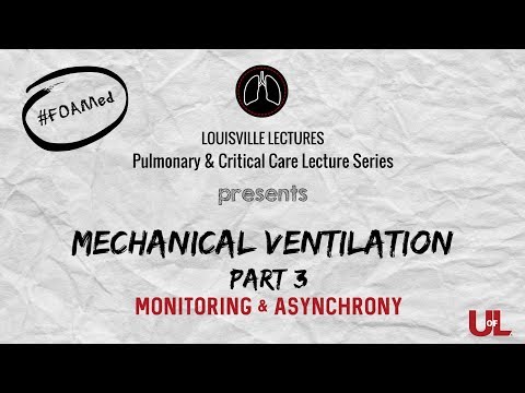 Mechanical Ventiation: Part 3 - Monitoring and Asynchrony with Dr. Rodrigo Cavallazzi