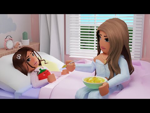 MY DAUGHTER FAKED BEING SICK TO SKIP SCHOOL | Bloxburg Family RP