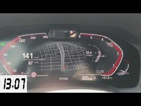 BMW 420d Coupe 190hp xDrive 2021 0-100 km/h Acceleration | PeriTroxon.gr