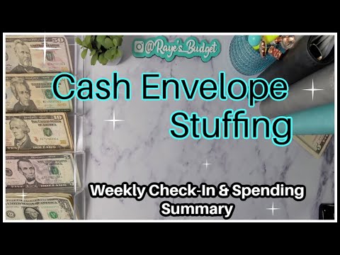 Budget With Me | June WK 1 Spending Summary & Check In | June WK 2 Cash Envelope Stuffing