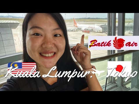 sub Jap/Eng [Malaysia Trip] Way back to JAPAN｜Batik Air Review