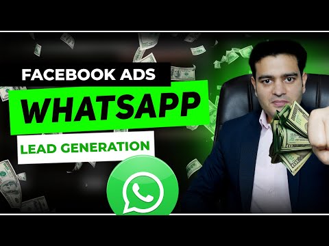 Facebook Ads for WhatsApp Lead Generation | Whatsapp Ads for Business 2025 | #whatsappads