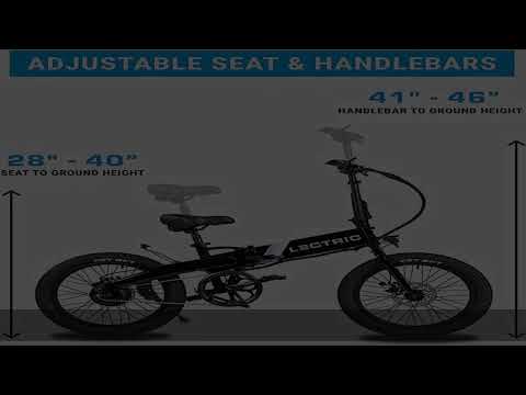 LECTRIC XP™ Lite Electric Bike | Adult Folding Bikes - Weighs Only 46lbs | 40+ Mile Range w/ 5 Peda