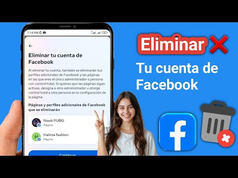 Cómo ELIMINAR CUENTA DE FACEBOOK 2025 | How to DELETE Facebook account FOREVER ❌