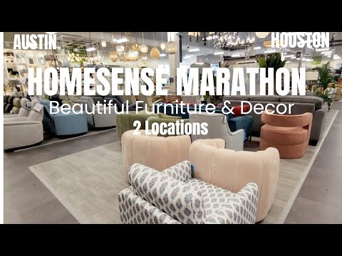 HOMESENSE HAS IT ALL! DECOR & FURNITURE MARATHON | 2 Homesense Locations Austin