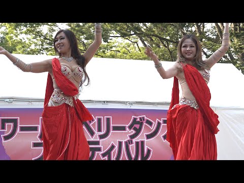 4K60P　＜ダイジェストver.＞ vol.2　エキゾチックな美オリエンタル・ダンス　ベリーダンスフェスティバル2024  in 代々木ケヤキ　Belly Dance in YOYOGI