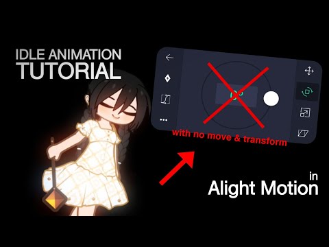 Easy Smooth Idle Animation Tutorial in Alight Motion