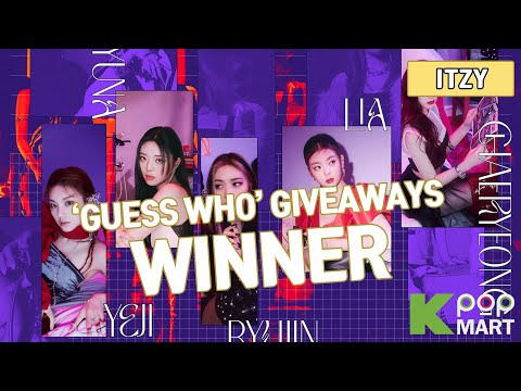 ITZY GUESS WHO Unboxing | Giveaway WINNER 있지 MAFIA in the Morning 언박싱 무료나눔 | KPOPMART