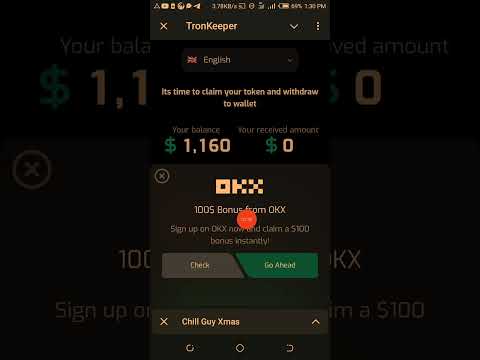 Tronkeeper Airdrop New Year's Party On OKX | Tronkeeper Airdrop SCAM - Memeland Airdrop Update