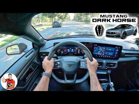 Saddle Up // 2024 Ford Mustang Dark Horse 10-Speed Drive Review (POV)