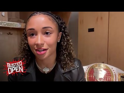 Kelani Jordan on Gymnastics vs. Wrestling, Studying Shawn Michaels, Dream WWE Match | Busted Open