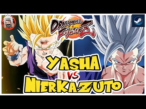 DBFZ Yasha vs Nier_Kazuto (TGohan, Black, Nappa) vs (GogetaSS4, GokuSSJ, Gohan) 1.38