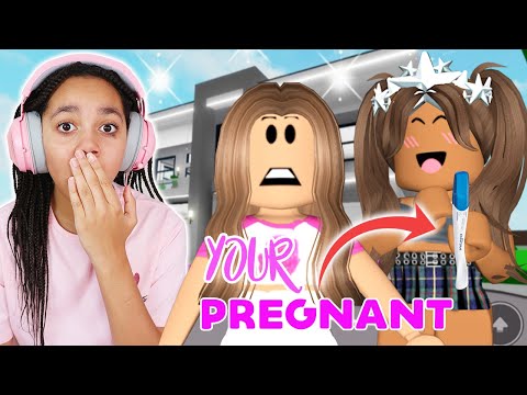 MY BEST FRIEND TOOK A PREGNANCY TEST!!! (ROBLOX BROOKHAVEN RP)