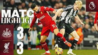 Highlights: Newcastle 3-3 Liverpool | ANOTHER Mo Salah Premier League Record