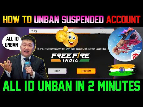 Recover Free Fire Suspended Account | ff suspended ID Recover 100% | Free Fire ID Unban Trick 2023