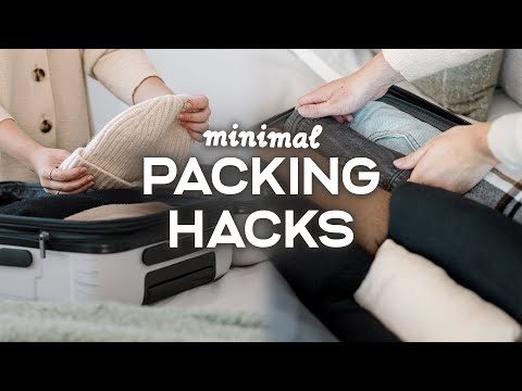 How to Pack BETTER | Minimalist Packing Hacks & Organization Tips