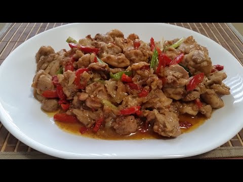 HOW TO COOK A SIMPLE DELICIOUS CHICKEN & BELL PEPPER STIR FRY