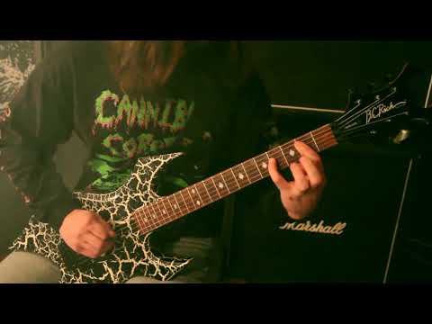 UNDEATH - CHAINED TO A REEKING ROTTED BODY (GUITAR PLAYTHROUGH)