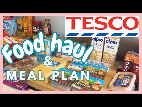 TESCO FOOD HAUL & SUMMER MEAL PLAN | GROCERY HAUL UK