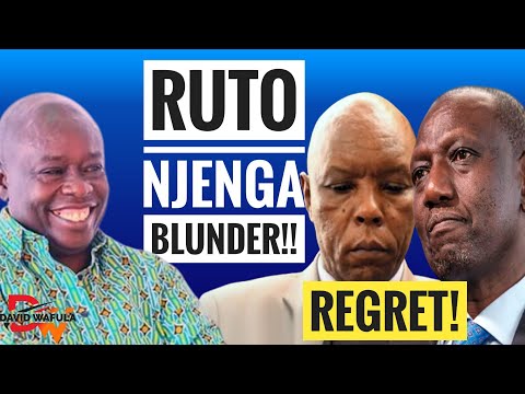 RUTO REGRETS AS MAINA NJENGA'S ANTI RIGATHI RALLY FLOPS BADLY!!